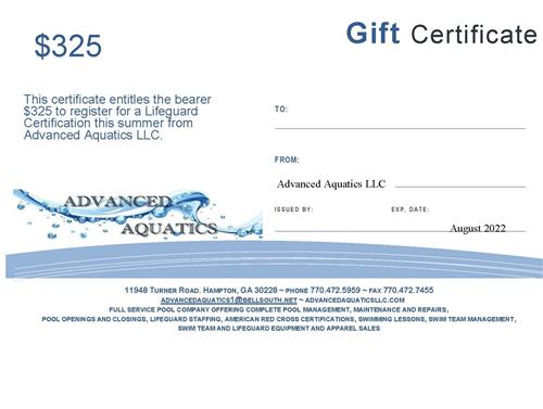 LG Gift Certificate